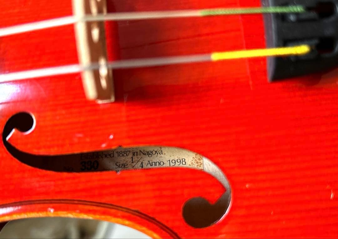 良音　スズキバイオリン330 1/4 1998年製