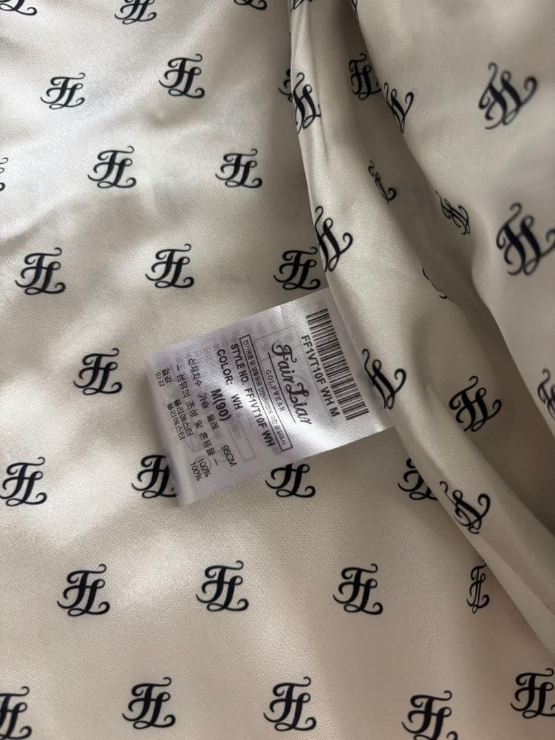 fairliar フェアライアー ファー ベスト ジャケットMサイズ