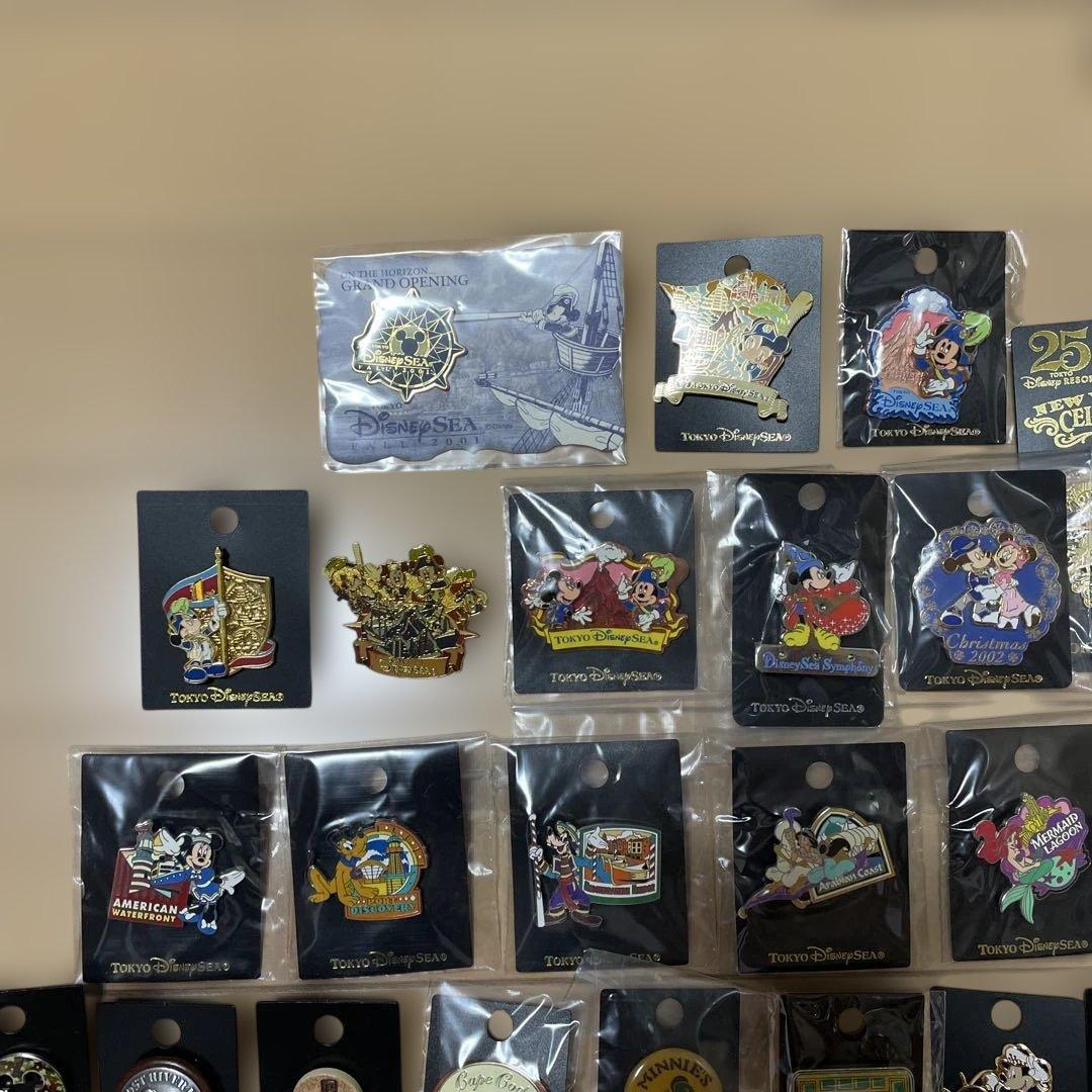 東京ディズニーシー　ピンバッジ　セット