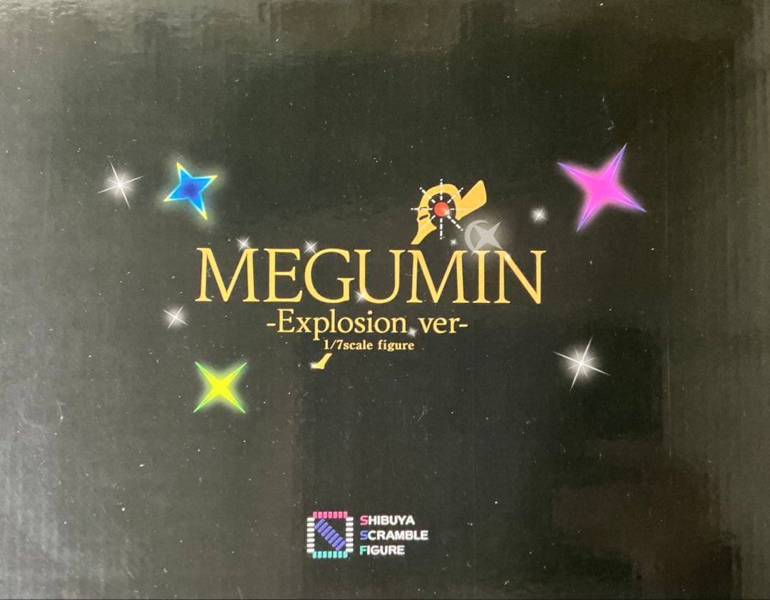 渋谷スクランブルフィギュア めぐみん エクスプロージョンver 眼帯顔パーツ付