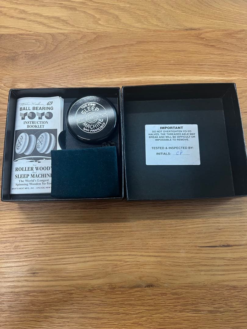 ヨーヨー　トムクーン　スリープマシーン　 tom kuhn