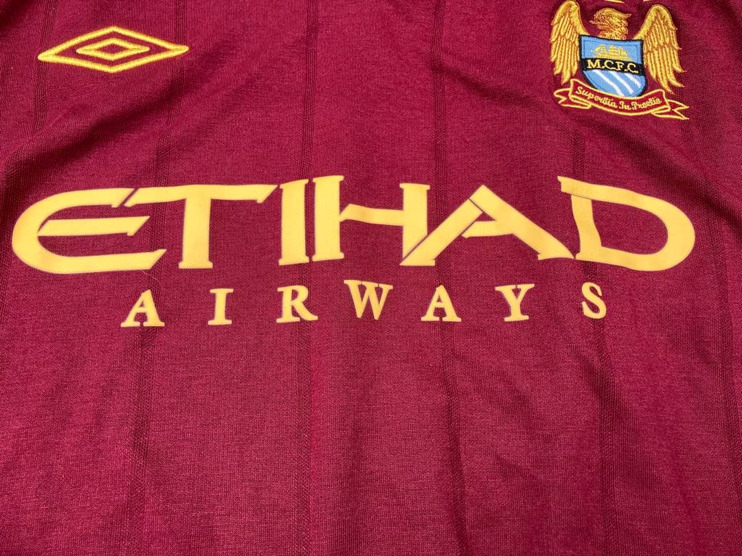 【入手困難】アンブロxマンチェスターシティ アウェイユニフォーム 長袖 XL
