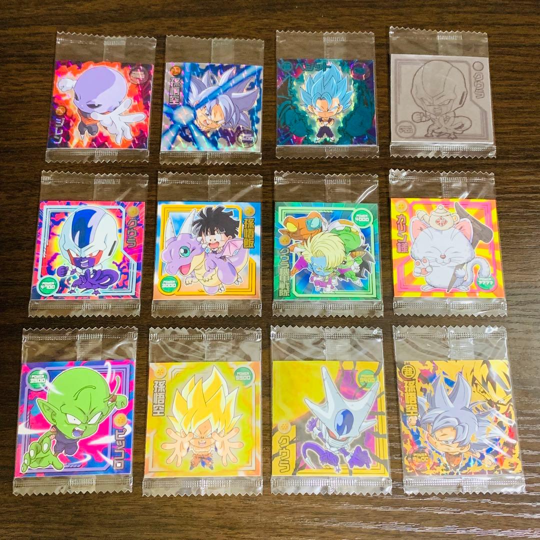ドラゴンボール　超戦士　シール　ウエハース　W8 コンプ
