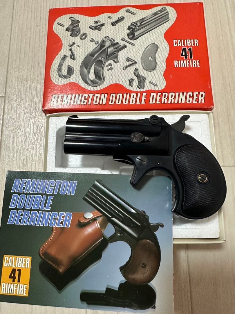 CMC ABS樹脂モデルガン レミントン・ダブル・デリンジャー r2-3