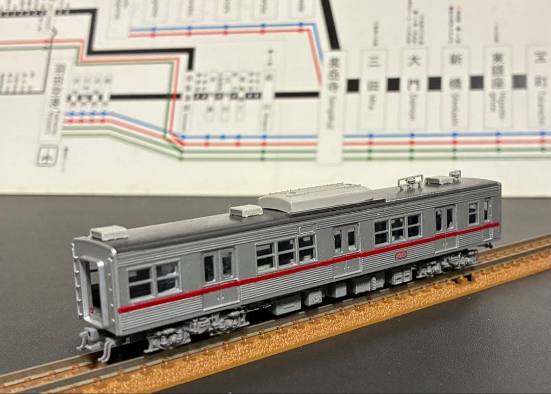 【bncnpn】都営5200形 Nゲージ未塗装キット組立品4両