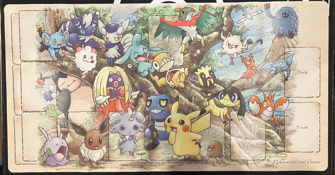 ポケモンカード　プレイマット　森の誕生日