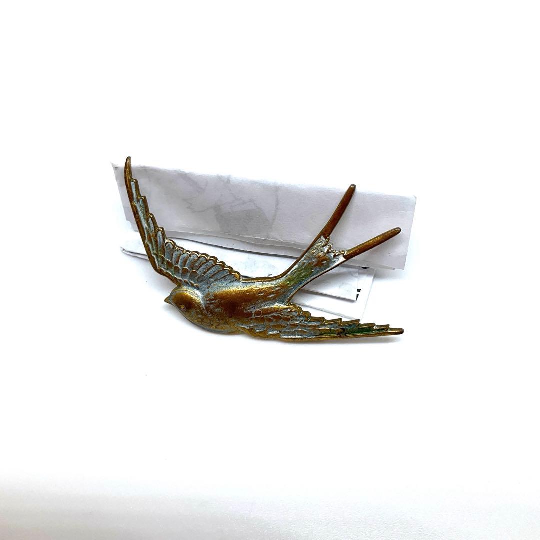 ✴︎燕　英国製ビンテージブローチ　レアー品⑨