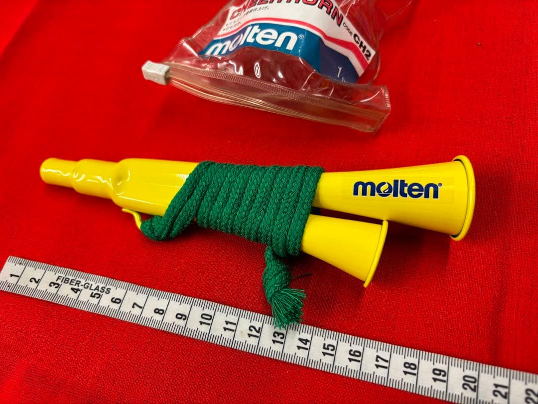 [超お宝品] レア　molten チアホーン　CH2 2連　新品※値下げ不可