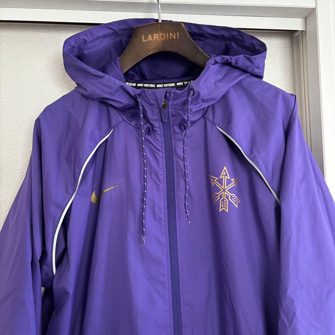 【レア】サンフレッチェ広島 AWAYFジャケット ヴァイオレット XL