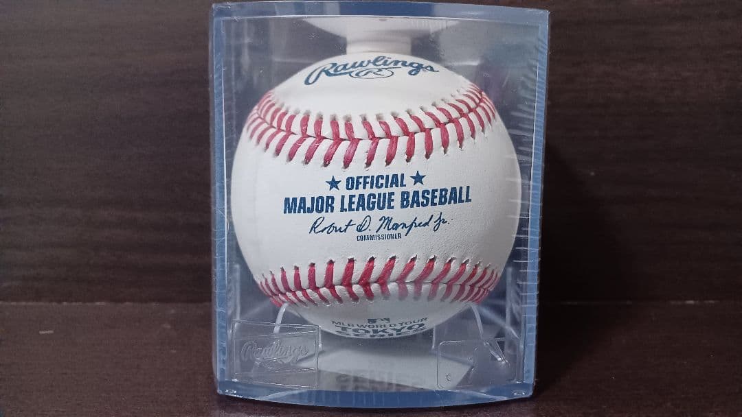 【未開封】東京シリーズ 2025 公式試合球 ドジャース カブス