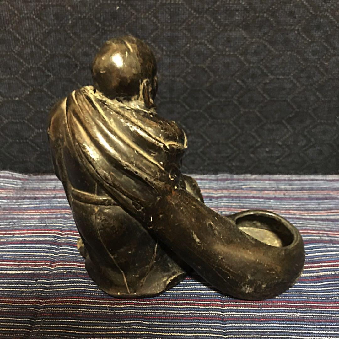 新潟県の名家の分家より　古銅　ほてい様