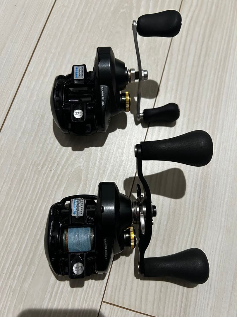 USシマノ クラドK201 XG HG 2台セット