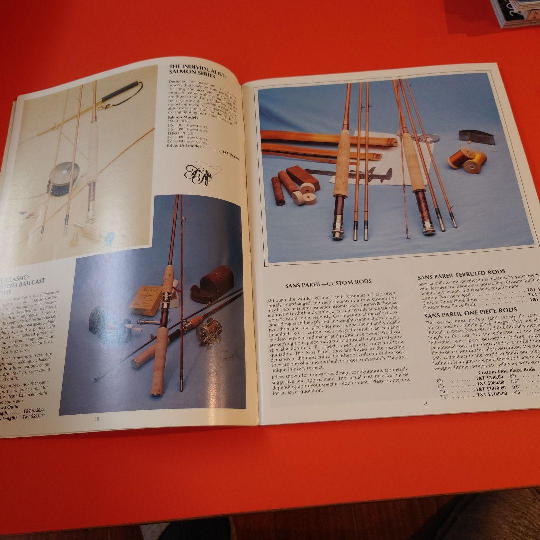 1985年 Thomas & Thomas フィッシングカタログ