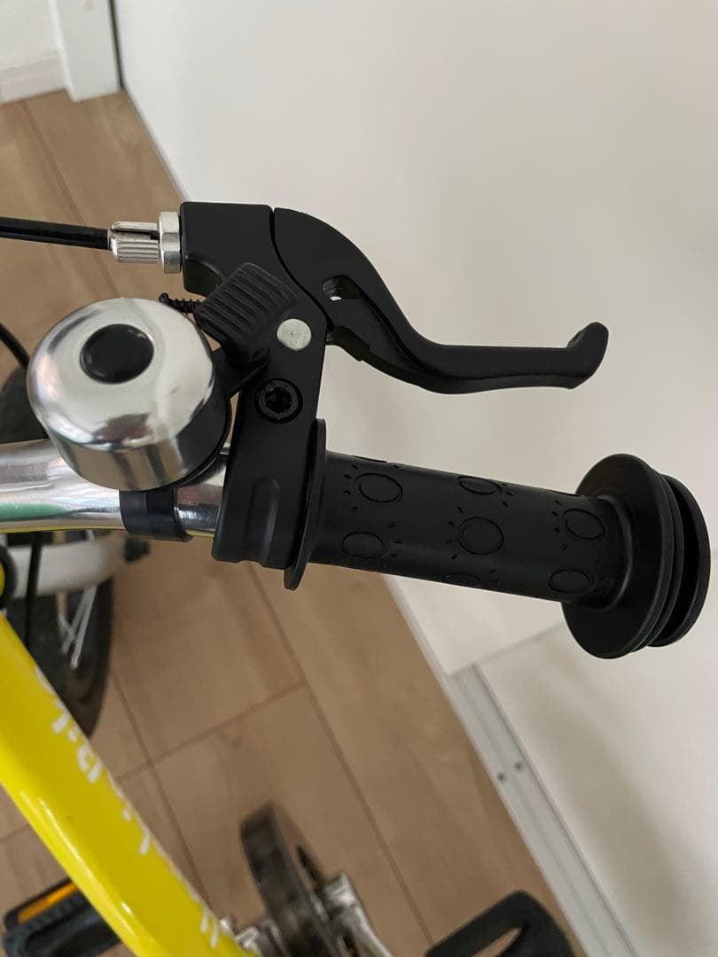 【美品】へんしんバイク　黄色 12インチ