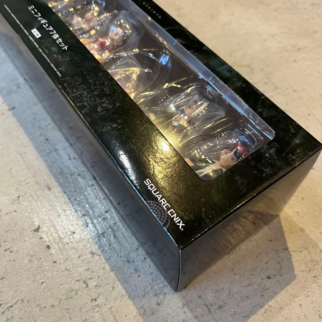 FF７　ファイナルファンタジー　一番くじ　D賞　ミニフィギュア７体セット