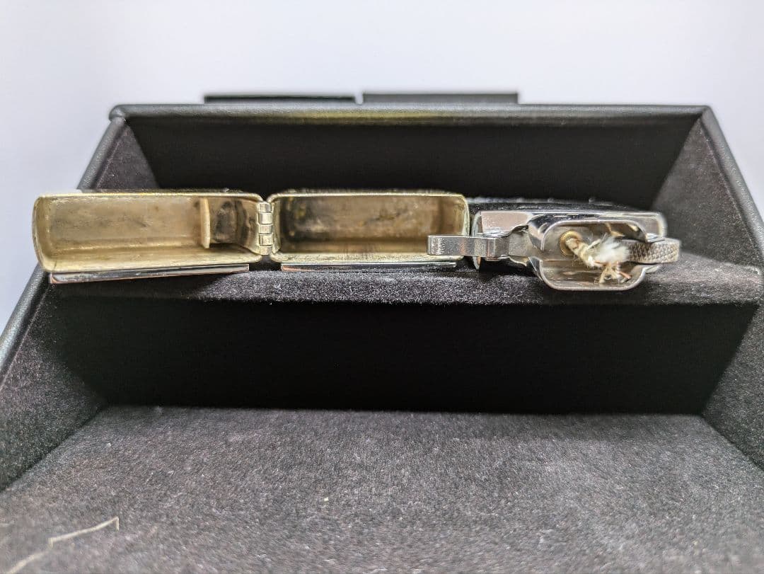 zi 17　シェル貼り　貝貼り　ジッポー