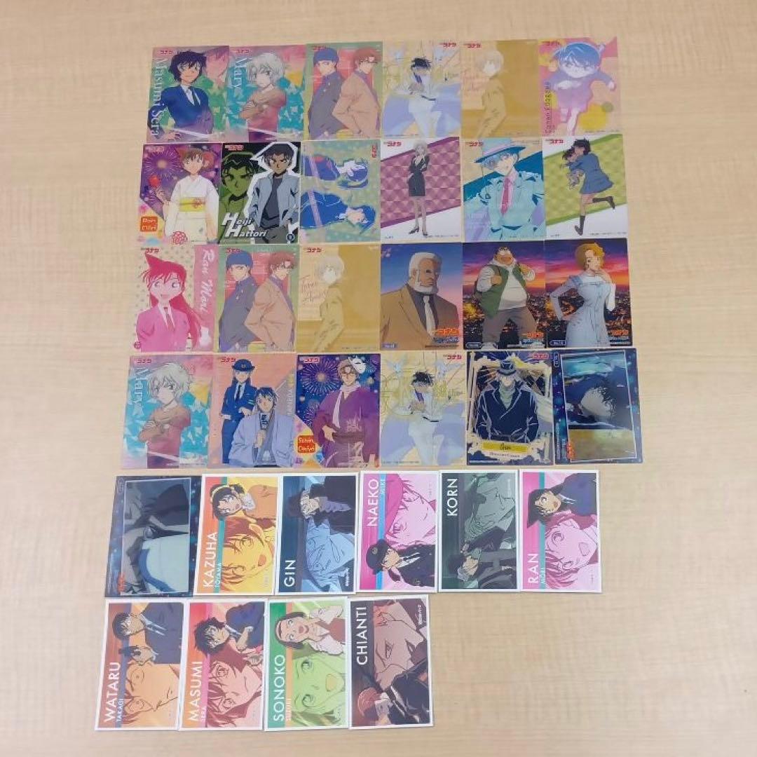 ❶名探偵コナン 色紙 特典 紙類 ステッカー アクスタ 缶バッジなど まとめ売り