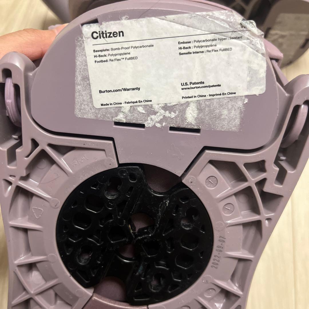 BURTON REFLEXスノーボード ビンディング パープル