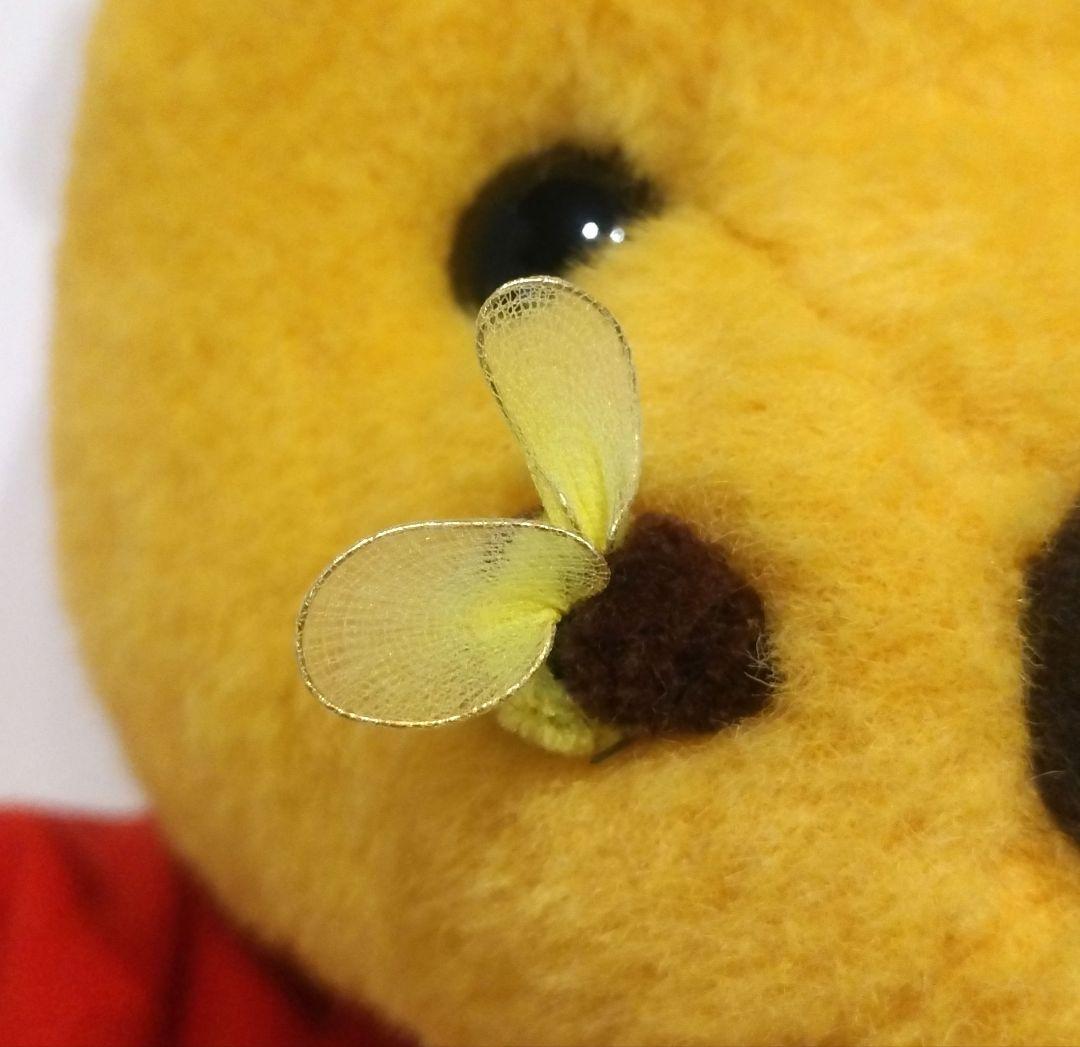 ディズニー くまのプーさん BIG ぬいぐるみ ミツバチ プーさん レトロ