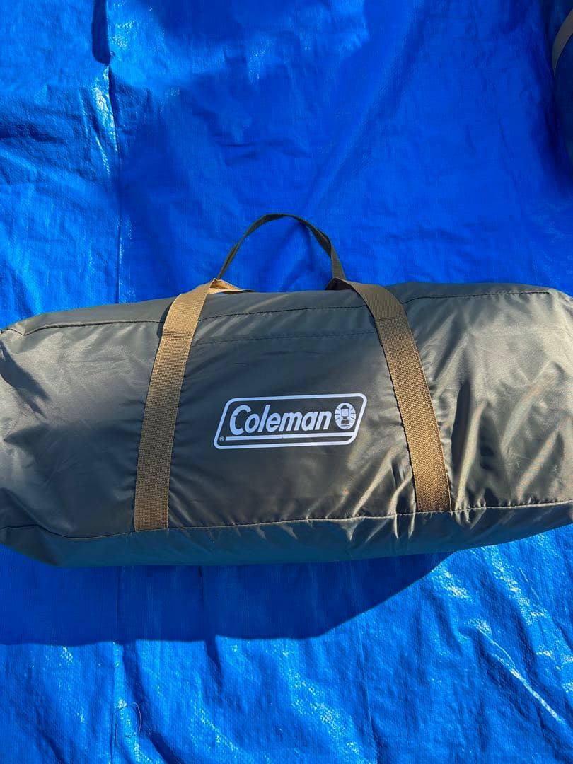 【美品】コールマン ラウンドスクリーン2ルームハウス オリーブ