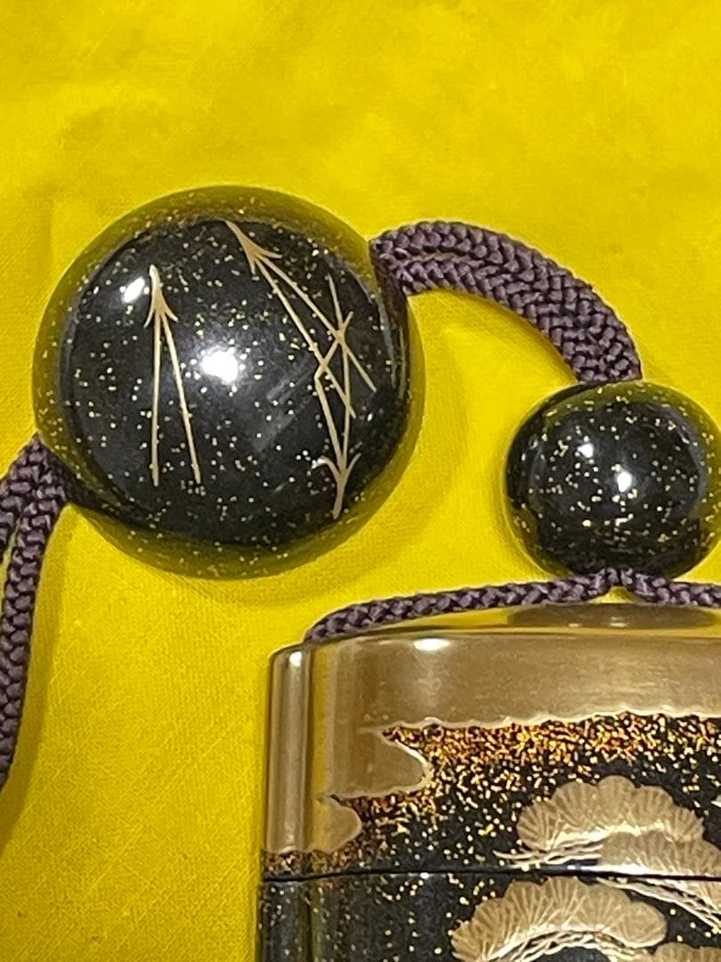 輪島塗　濱田屋　印籠　未使用品　希少