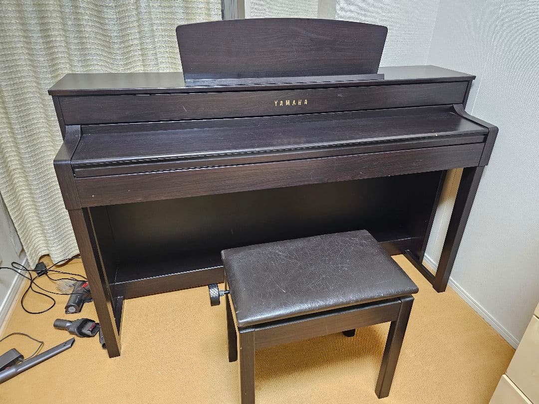 Yamaha 電子ピアノ CLP575R クラビノーバ 椅子付き