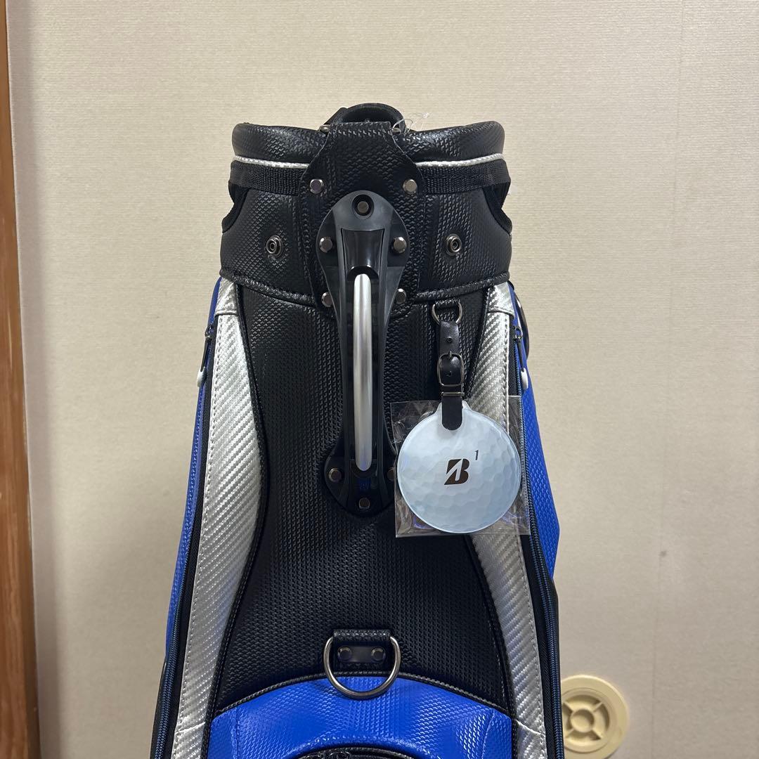 BRIDGESTONE GOLF キャディバッグ 青黒