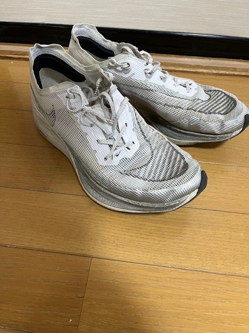 Nike Vaporfly next%2ホワイト/グレー28.0cm