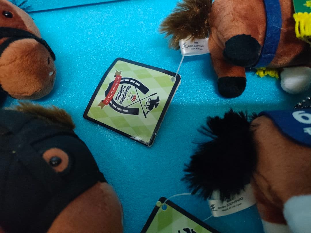 サラブレッドコレクション　マスコットボールチェーン12　競馬　ぬいぐるみ