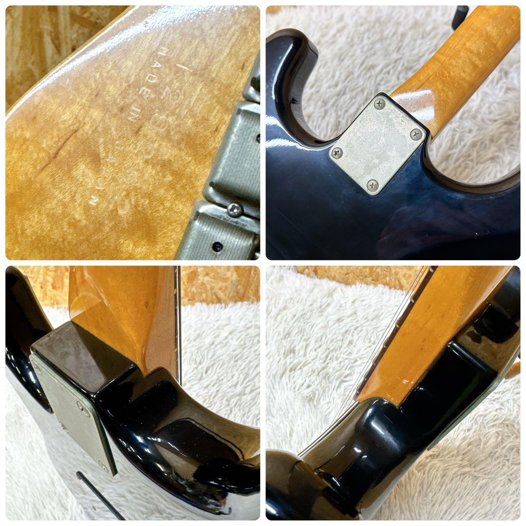 80年代 日本製 YAMAHA ST600R ストラトキャスタータイプ ブラック