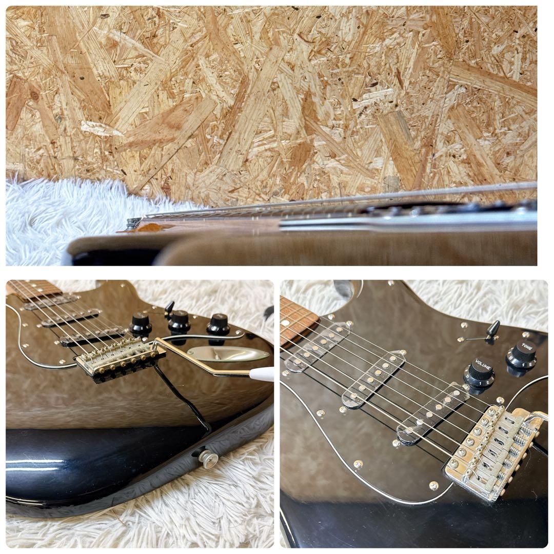 80年代 日本製 YAMAHA ST600R ストラトキャスタータイプ ブラック