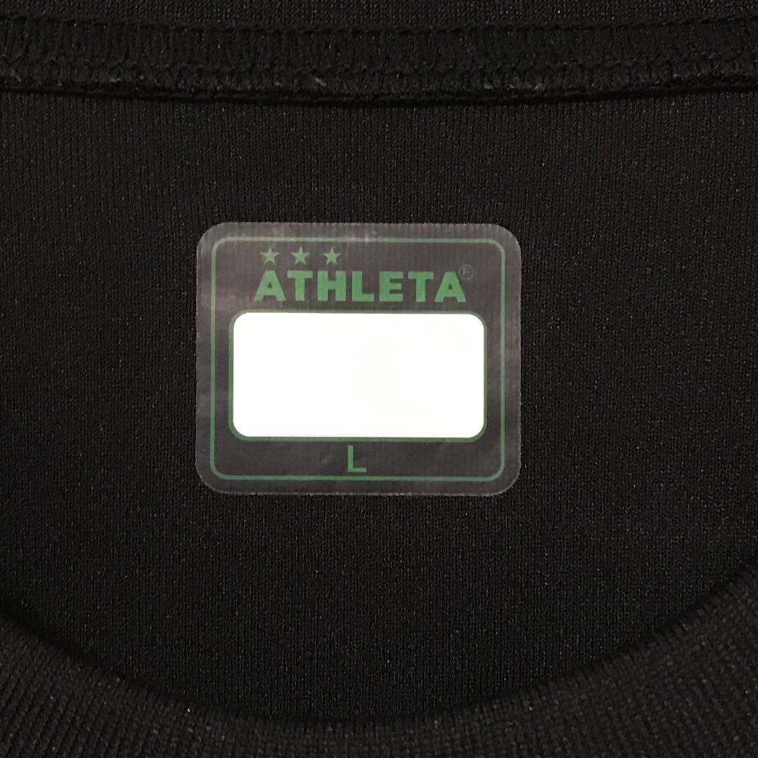 東京ヴェルディ×ATHLETA　アスレタ選手着用移動着Tシャツ　Lサイズ