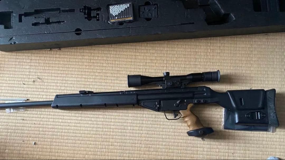 ジャンク　東京マルイ　PSG1　電動ガン　18禁