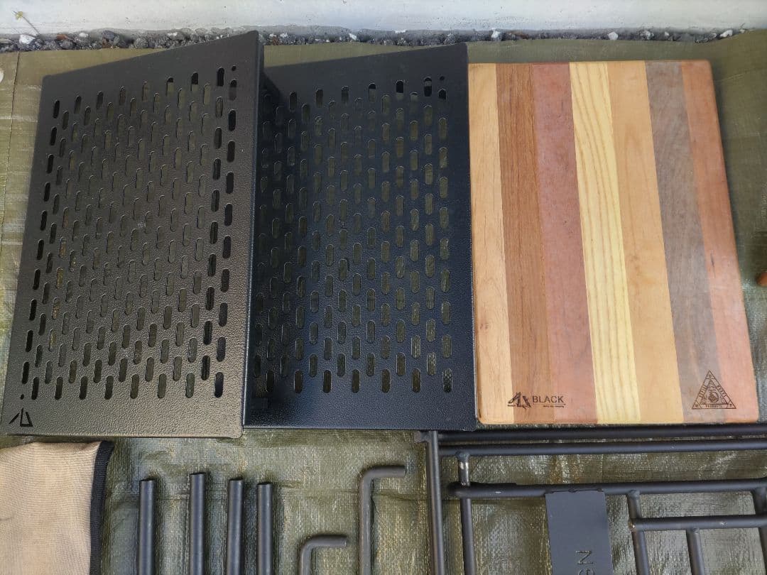 BLACK DESIGN葉月セット＆スノーピークギガパワープレートバーナーLI