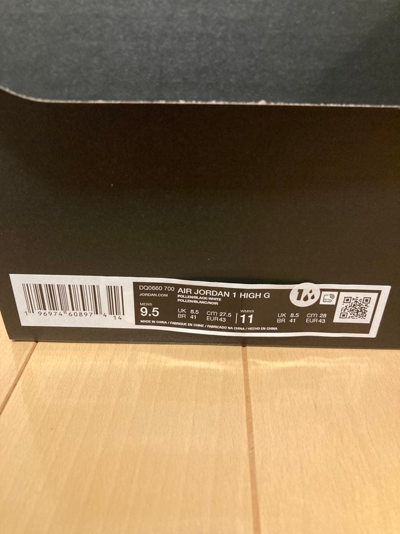 シューズ(男性用) Nike Air Jordan 1 GOLF 27.5