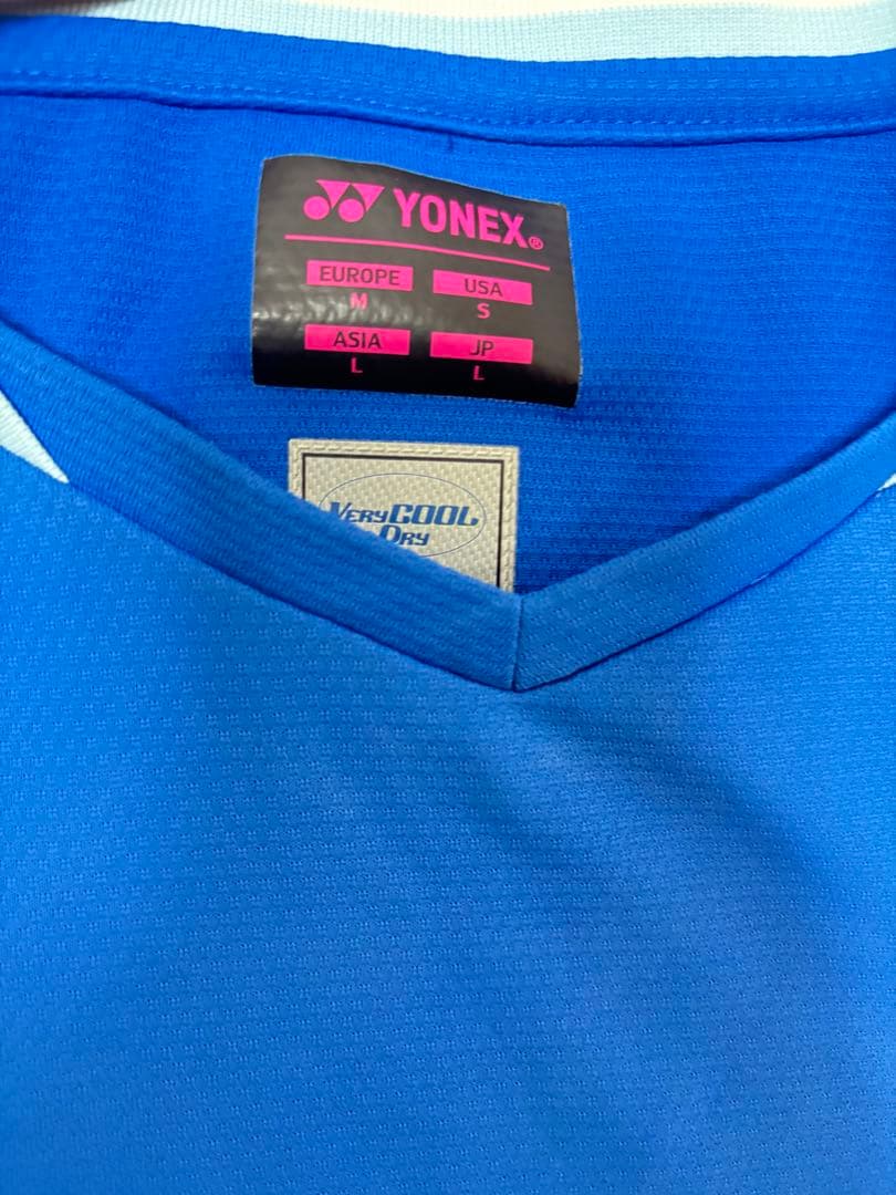 YONEX ゲームウェア　スカート　L 青