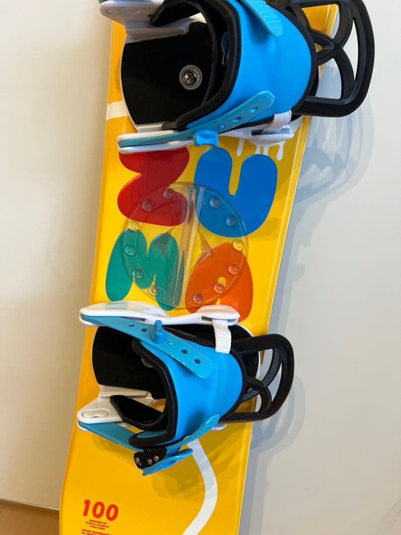 （使用1回のみ）ZUMA MT.RIDER JR. 100cm スノーボード