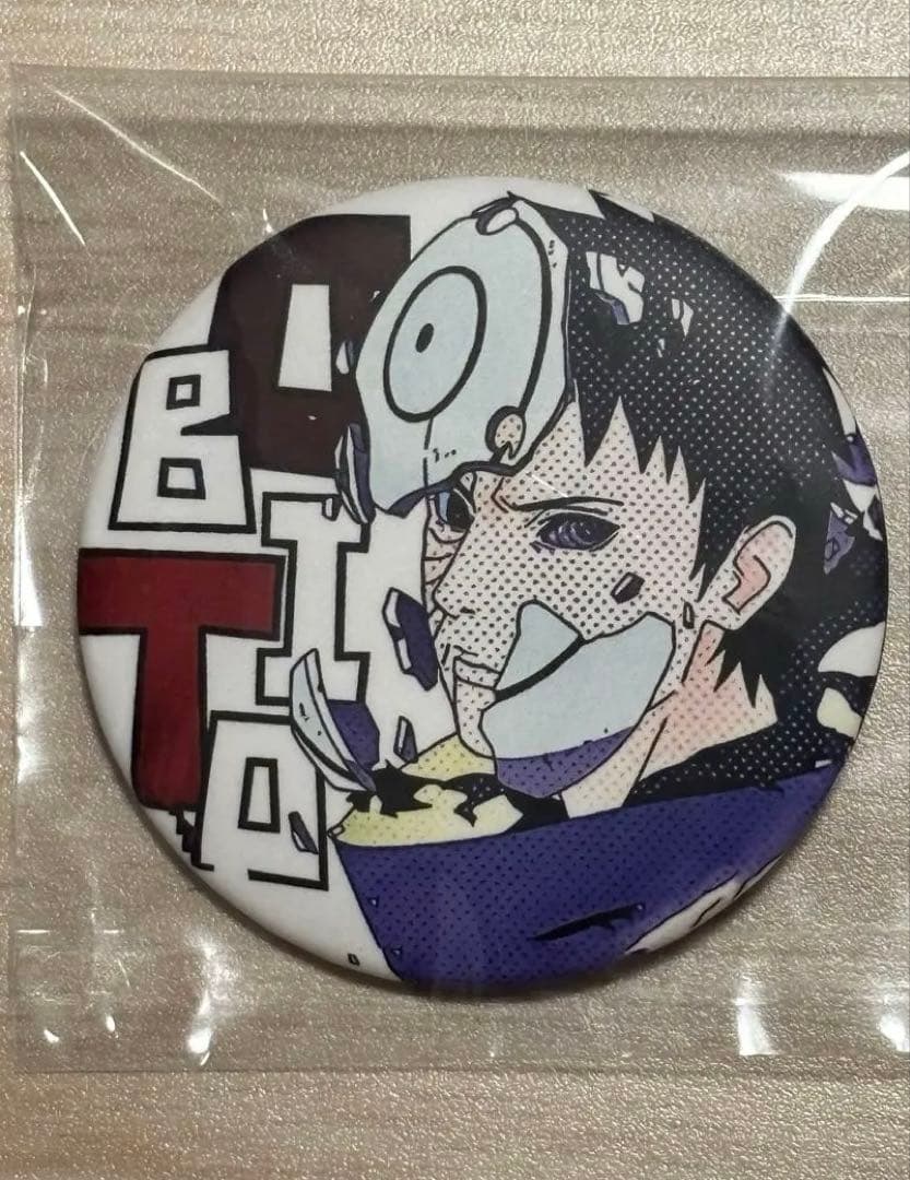 NARUTO ナルト 缶バッジ うちはオビト