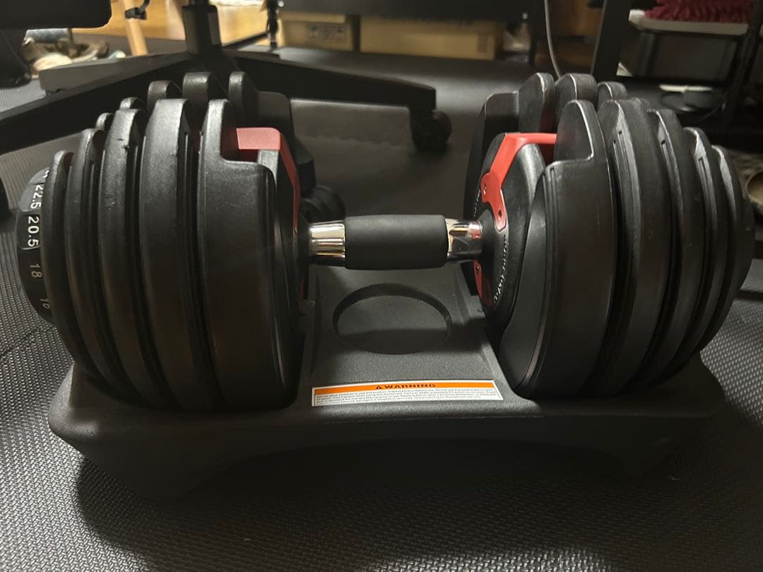 S*n様 可変式ダンベル 24.5kg 2個セット