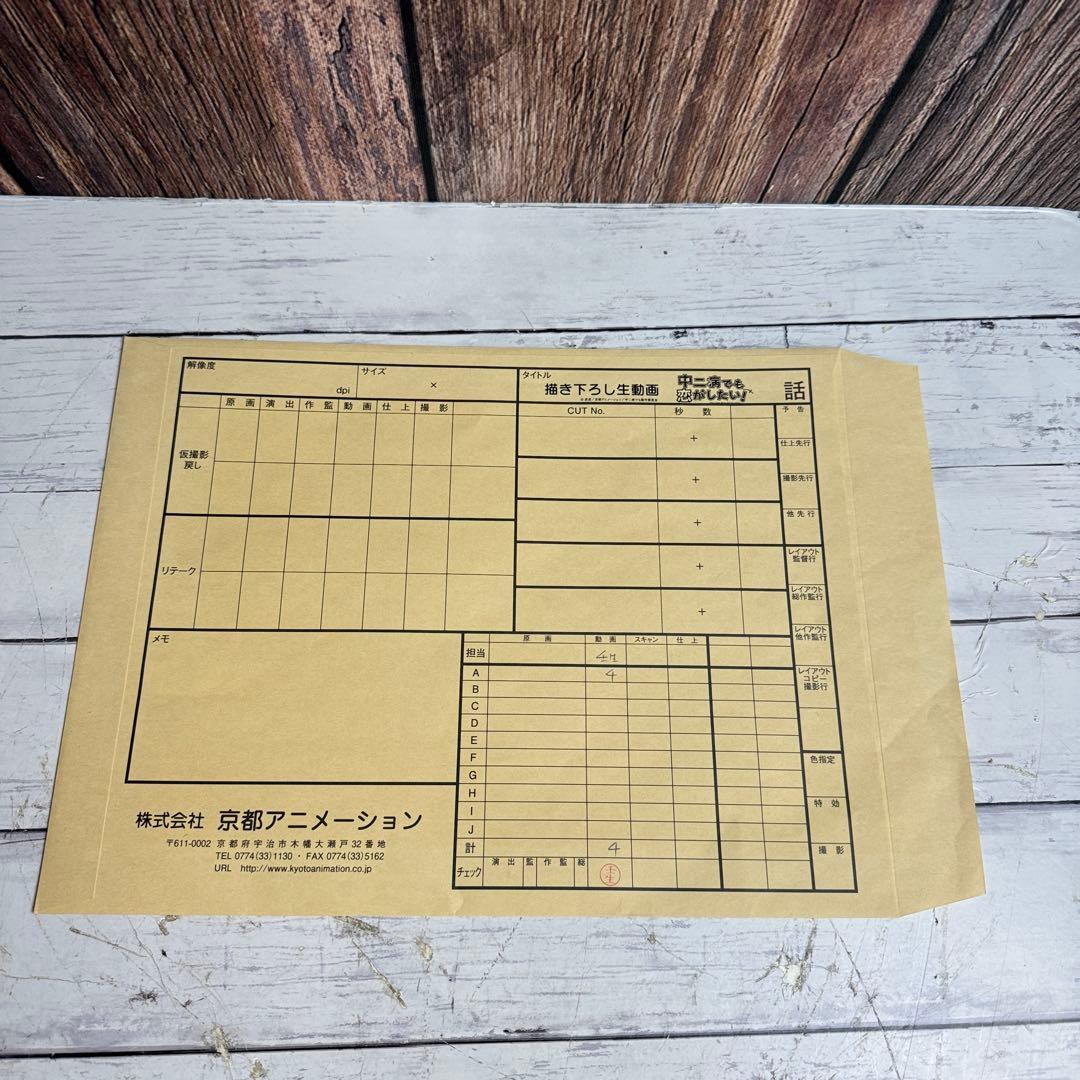 けいおん 描き下ろし生動画 京都アニメーション 京アニ 中二病でも恋がしたい