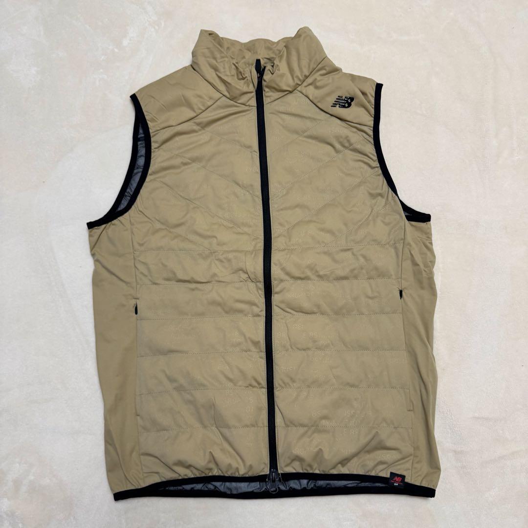 未使用【ニューバランスゴルフ】メンズ ライトダウンベスト　中綿