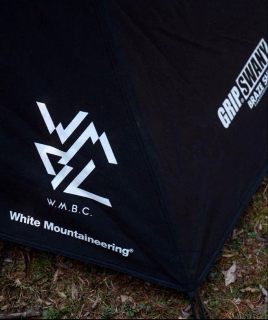 W.M.B.C. キャンプテント ブラック/ホワイト