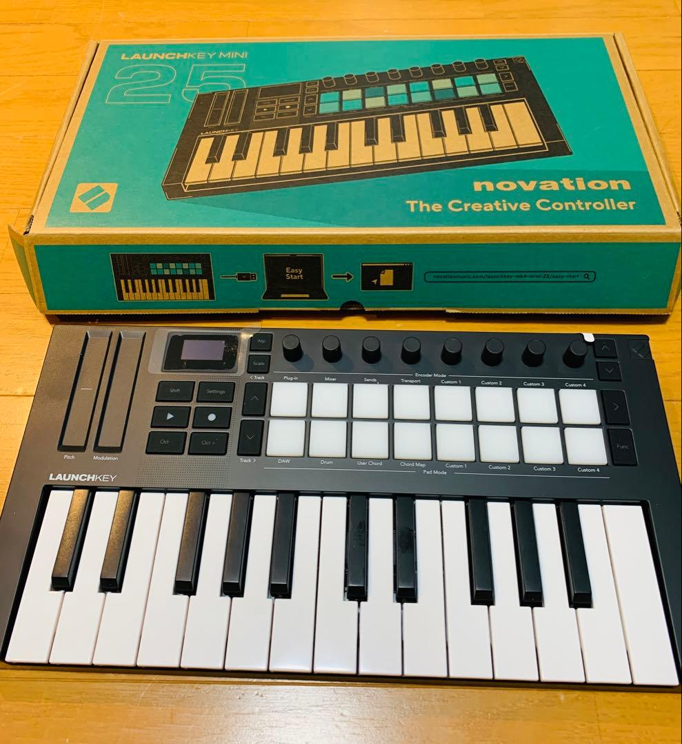 Launchkey Mini 25 MK4 novation MIDIキーボード