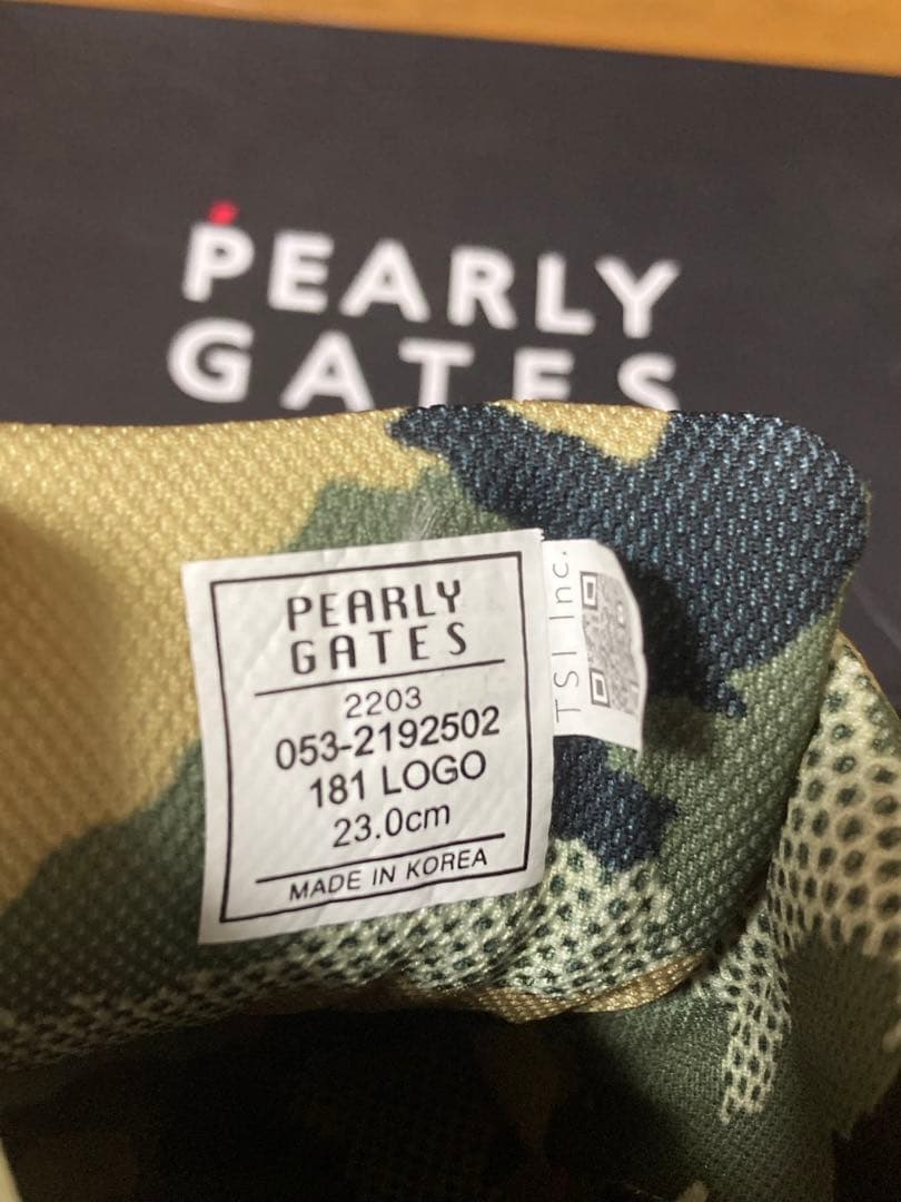 パーリーゲイツ シューズ　23.0㎝