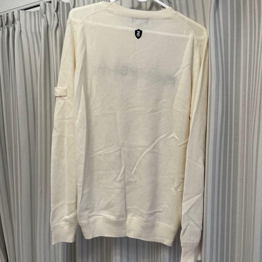 半額以下‼️ PEARLY GATES アイボリー セーター カシミヤ100%
