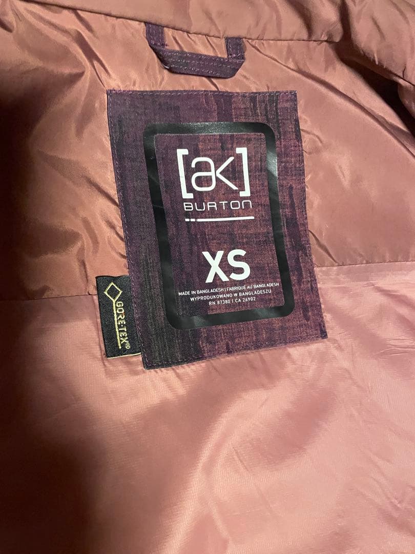 Burton [ak] スノーボードジャケット XS GORE TEX