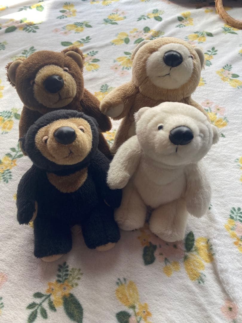 モンスイユ　マレーちゃん　ヒグマちゃん　4体セット