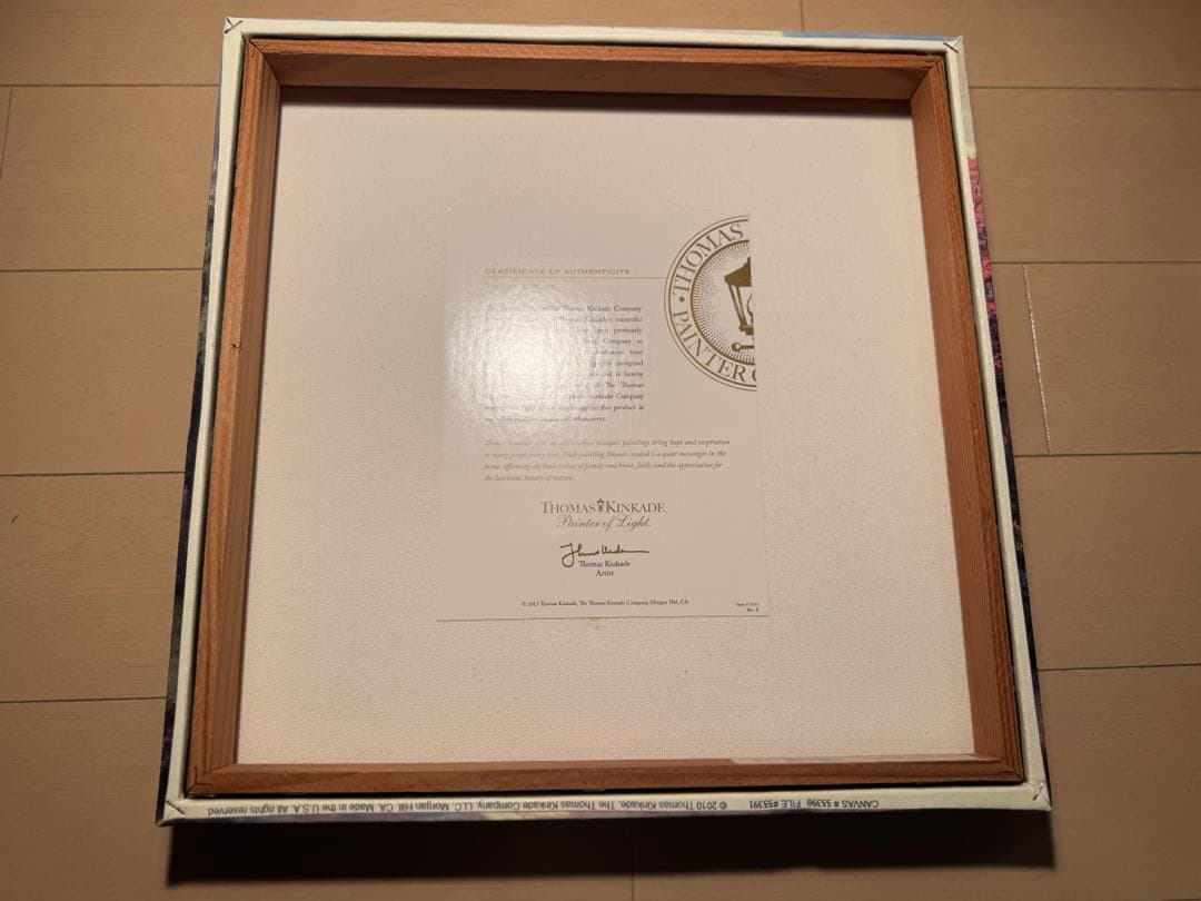 【正規品★カリフォルニアディズニー購入品】 シンデレラ城 キャンバスアート