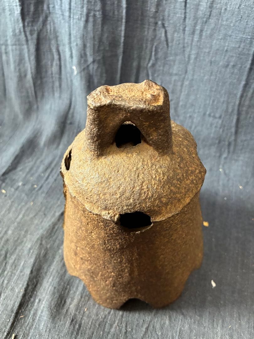 鉄製風鐸　仏教美術　寺院の軒先に吊るす備品　江戸時代