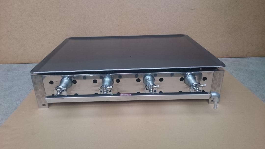 極厚６ミリ　鉄板焼き　グリドル　LPガス用　お好み広島いか焼きそばうどん　BBQ